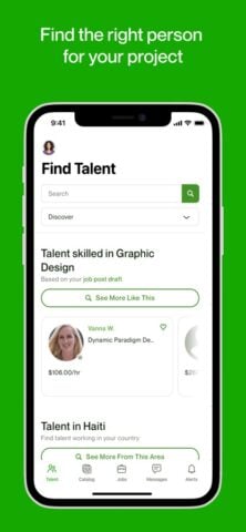 Upwork for Clients لنظام iOS