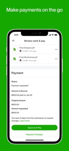 iOS 用 Upwork for Clients