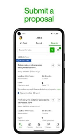 Upwork for Freelancers لنظام Android