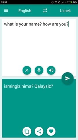 Uzbek-English Translator لنظام Android