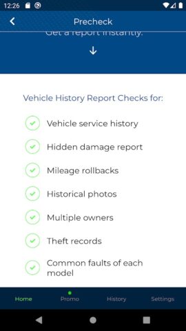 VIN Decoder: Car History Check สำหรับ Android