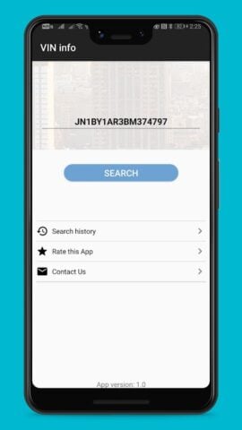 VIN info — детальная расшифров для Android