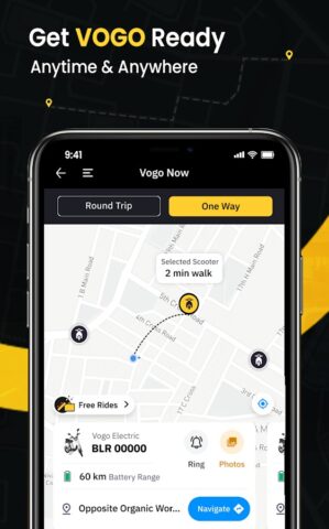 Android 用 VOGO: Rent a scooter & E-bike