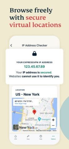 سريع وآمن ExpressVPN – VPN لنظام iOS