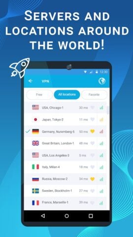 VPN – بروكسي سريع + آمن لنظام Android