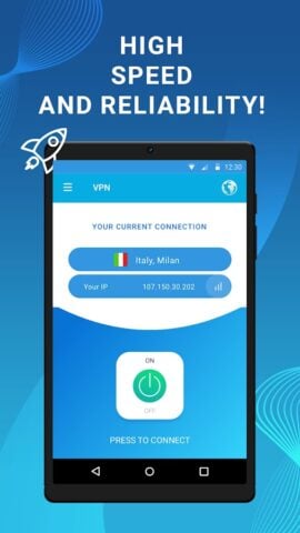 VPN – بروكسي سريع + آمن لنظام Android