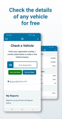Android용 Vehicle Check | Car Tax Check