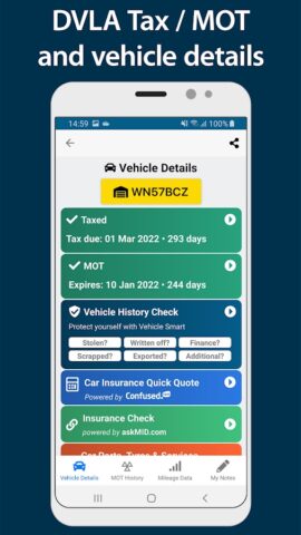 Android 版 Vehicle Smart – Car Check