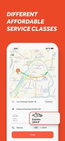 Vezet — order taxis für iOS