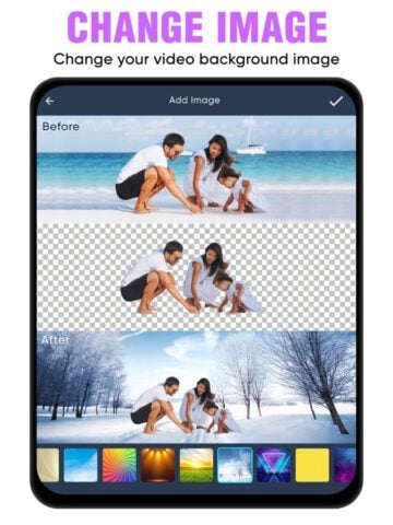 Video Background Remover สำหรับ iOS