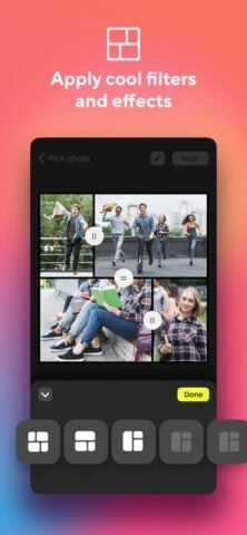 iOS 版 Video Collage Maker, Effects