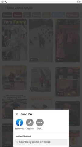 Android 用 Video Downloader for Pinterest