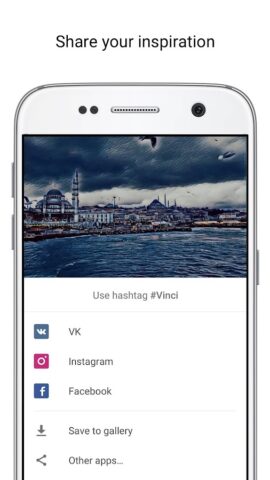 Vinci – AI photo filters pour Android