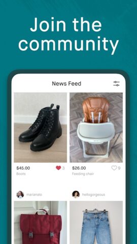 Vinted: vêtements d’occasion pour Android