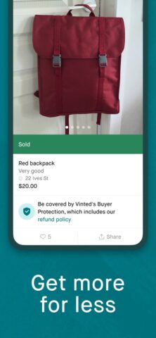 Vinted: Sell vintage clothes cho iOS
