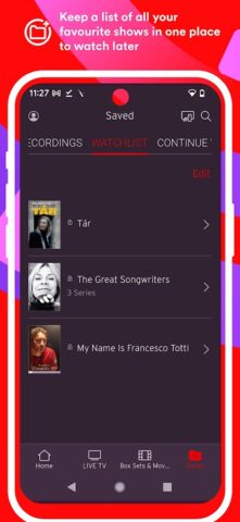 Virgin TV Go pour Android