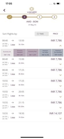 Vistara – India’s Best Airline cho iOS