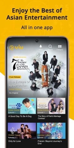 Viu : Korean & Asian content untuk Android