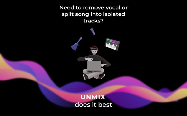 Removedor de voz, unMix para iOS