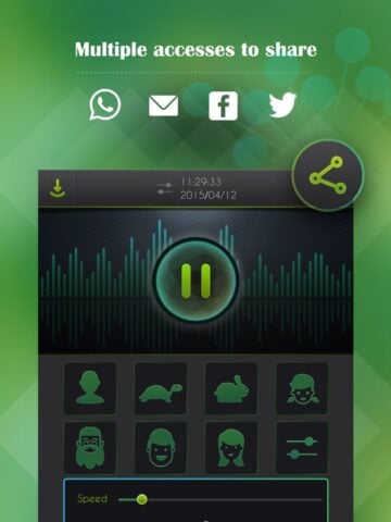Voice Changer, Sound Recorder per iOS