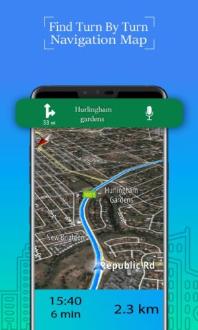 Voice GPS Driving Route & Maps สำหรับ Android