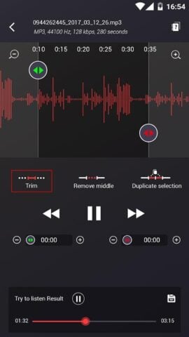 บันทึกเสียง สำหรับ Android