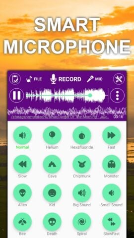 Stimmenveränderer-Soundeffekte für Android