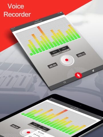 Grabadora de voz, gravação para iOS