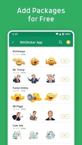WASticker-Sticker for WhatsApp لنظام Android