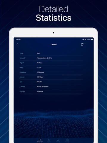 Speed Test & WiFi Analyzer para iOS