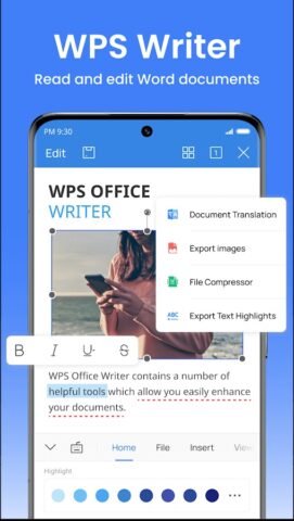WPS Office Lite สำหรับ Android