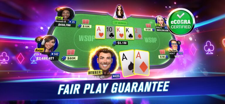 WSOP Poker: Texas Holdem Game لنظام iOS
