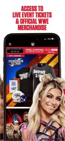 WWE pour iOS