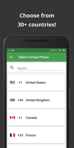 Wabi – Número telefone virtual para Android