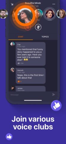 Wakie Chat: Talk to Strangers for iOS