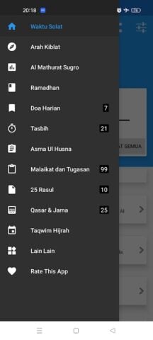 Android için Waktu Solat Malaysia