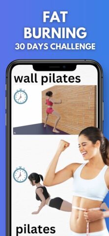 Wall Pilates workout at home untuk Android