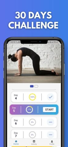 Wand-Pilates Challenge für Android