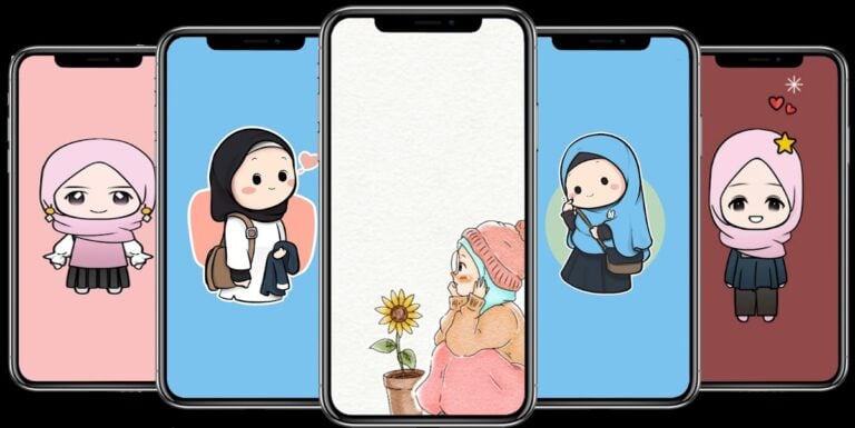 Wallpapers For Hijab Cartoon para Android