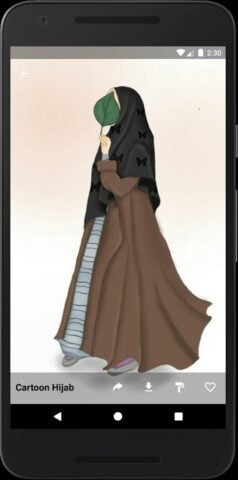 Wallpapers For Hijab Cartoon per Android