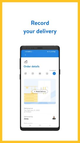 Walmart InHome Delivery per Android
