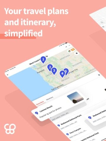 Wanderlog – Travel Planner cho iOS