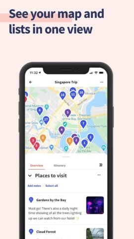 Wanderlog – Trip Planner App für Android