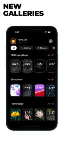 Циферблаты и живые обои в часы для iOS