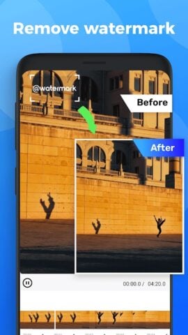 Video watermark remover untuk Android
