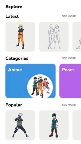 Android için WeDraw – How to Draw Anime