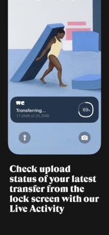 WeTransfer pour iOS