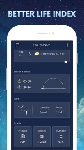 Weather لنظام Android