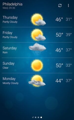 Android için Hava Durumu – Weather