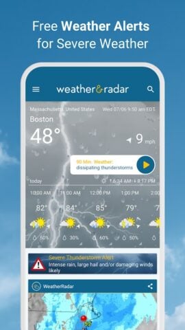 Weather & Radar für Android